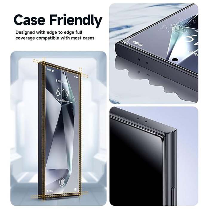 Protective glass screen