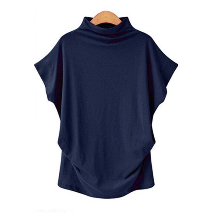 Women's Casual Loose Turtleneck Top