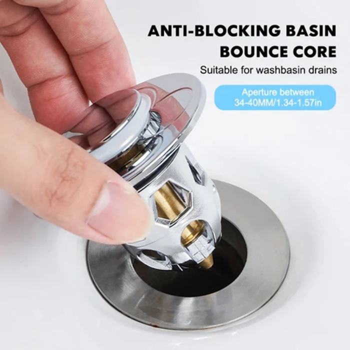 Buy 1 Get 1 FreeUniversal Washbasin Water Head Leak-proof Plug
