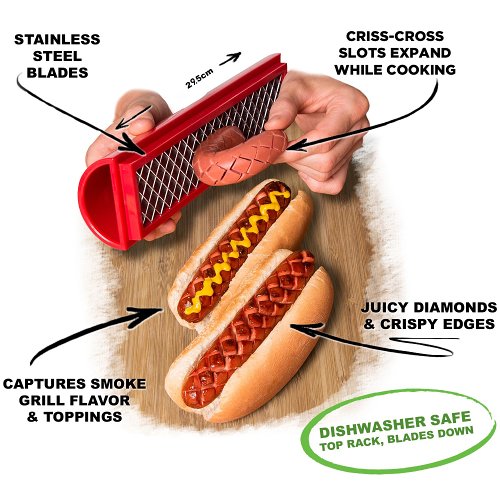 Last Day 49% OffHot Dog Criss-Cross Slots Slicer