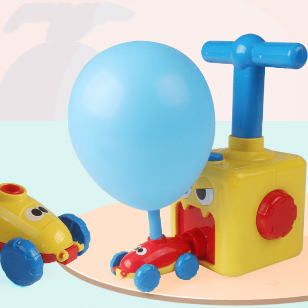 Fun Packed Balloon Car Toy Pump Set