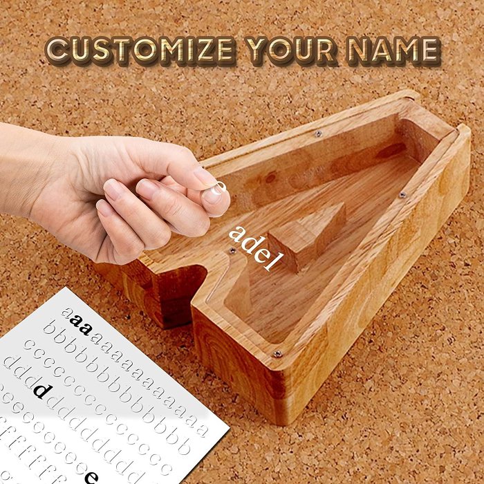 BUY MORE SAVE MORE - Piggy Bank-Wood Gift For Kids