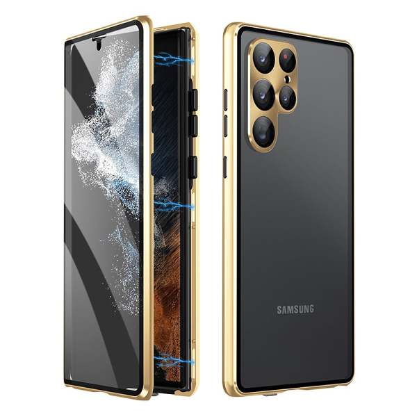 Samsung Magnetic Double-sided Tempered Glass CaseBuy 2 Free Shipping