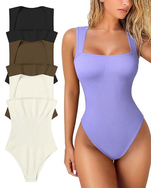 Last Day Promotion 49% OFF - Sleeveless Tummy Control Tank Tops BodysuitsBuy 2 Free Shipping