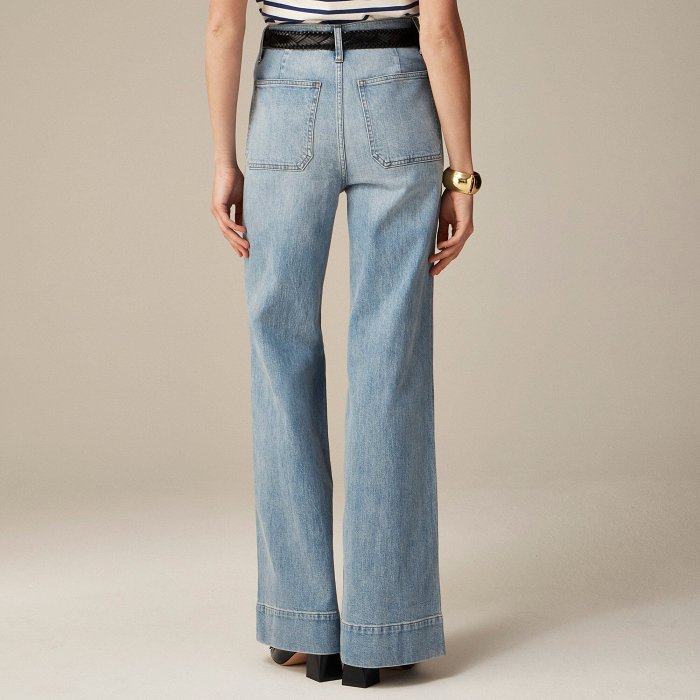 Last Day Promotion 49% OFF - Tummy Control Sailor Wide Leg Trouser