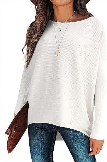 HOT SALE 49% OFF - women's Irregular Oversized Dolman Sleeve Knitted Pullover