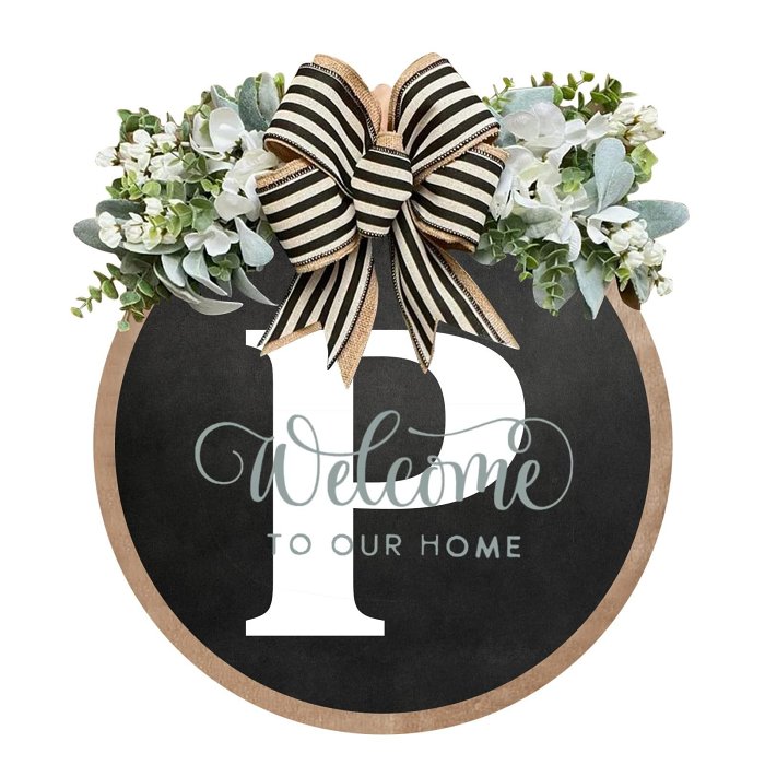 Welcome Front Door Wreath