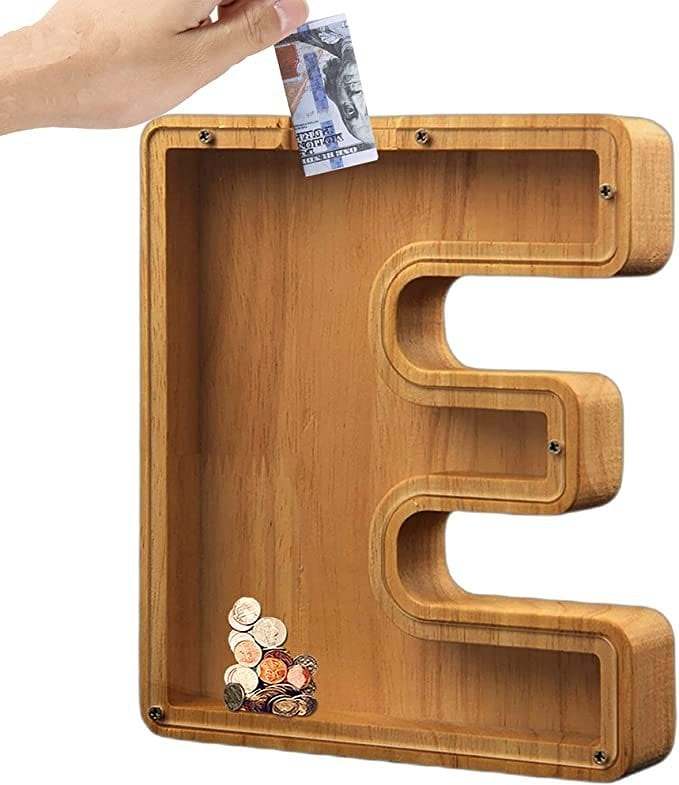 BUY MORE SAVE MORE - Piggy Bank-Wood Gift For Kids