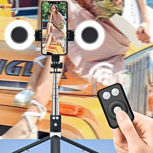 New 6 in 1 Bluetooth Selfie Stick