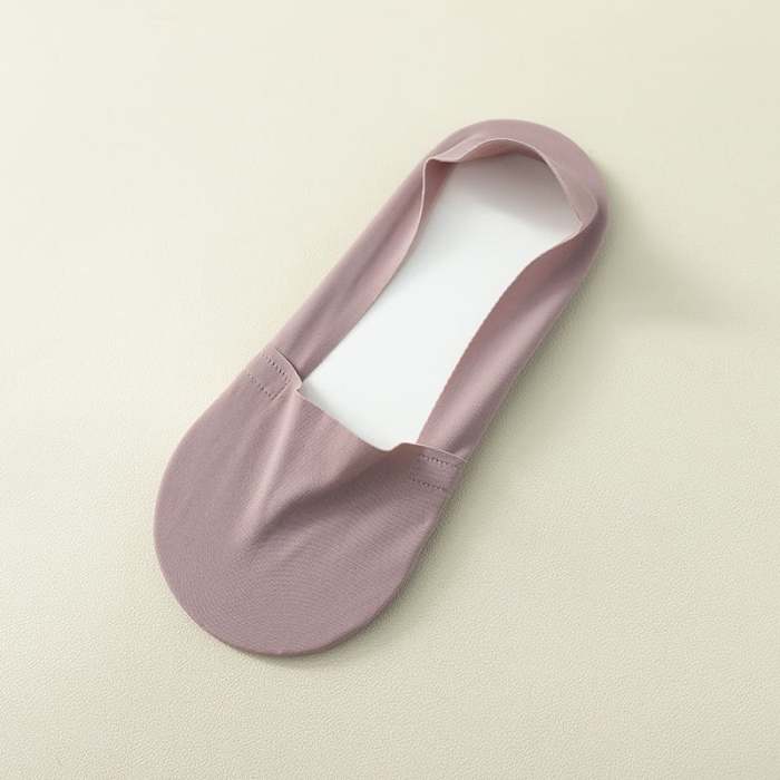 Non-slip Invisible Ice Silk Socks