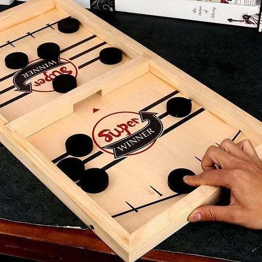 ChristmasHot Sales-50%OFFBest Interactive Game Ever- Fast Sling Puck Game