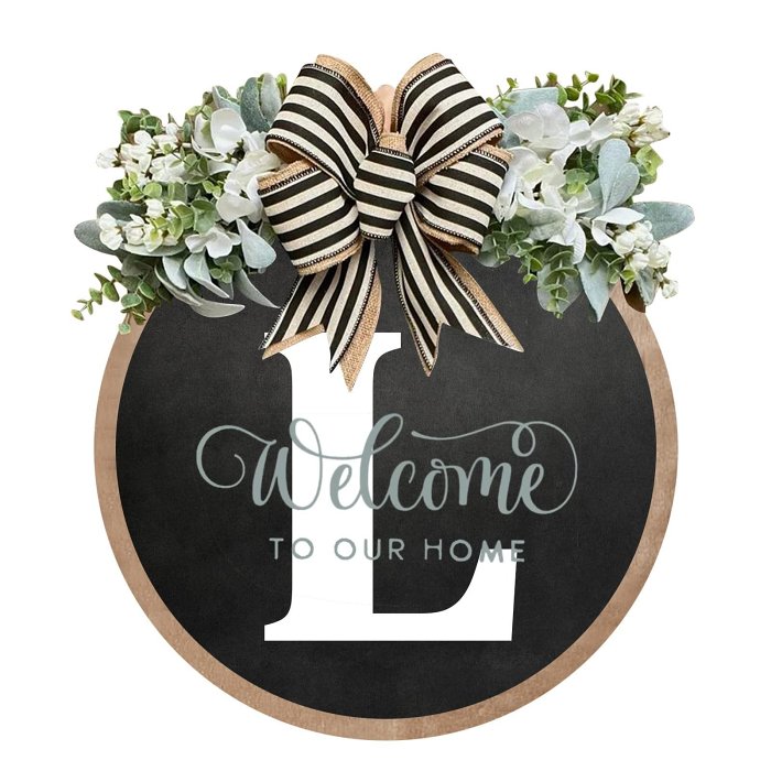 Welcome Front Door Wreath