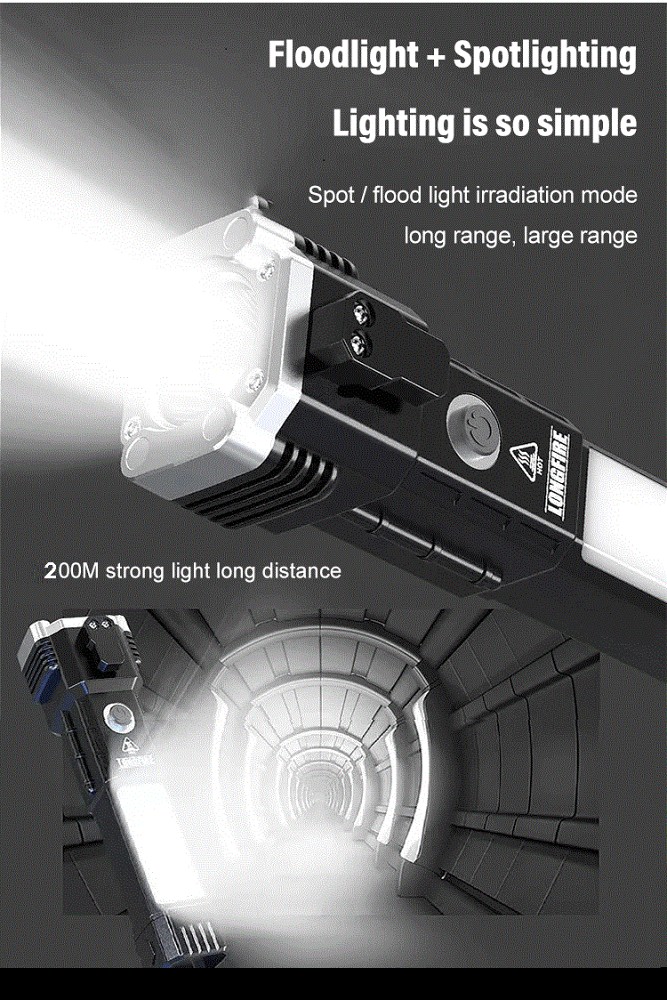 Multifunctional LED  Flashlight