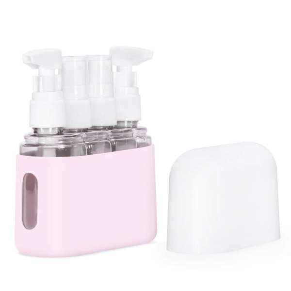 Portable Travel Bottle Set With Shampoo Dispenser