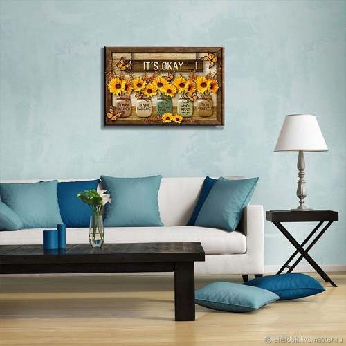 LAST DAY 49% OFF Butterfly Sunflowers Wall Art(Buy 2 Get FREE SHIPPING)