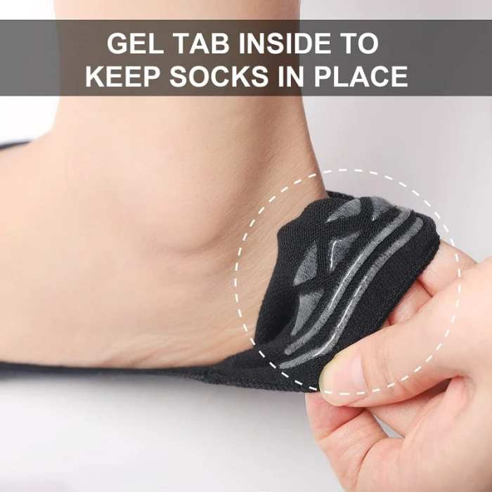 Non-slip Invisible Ice Silk Socks