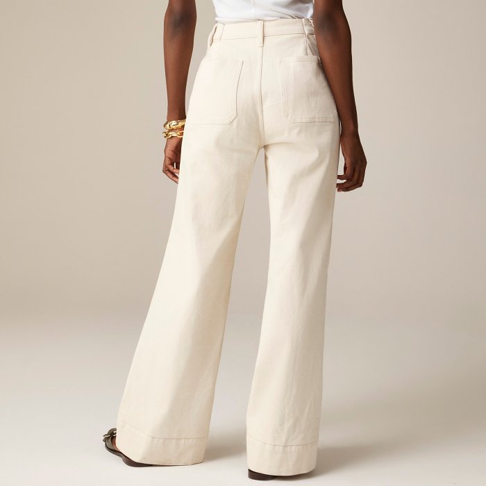 Last Day Promotion 49% OFF - Tummy Control Sailor Wide Leg Trouser