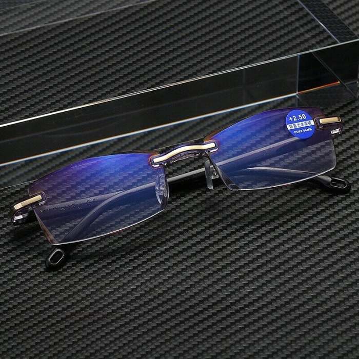 Clarkod Sapphire High Hardness Anti-blue Progressive Far And Near Dual-Use Glasses