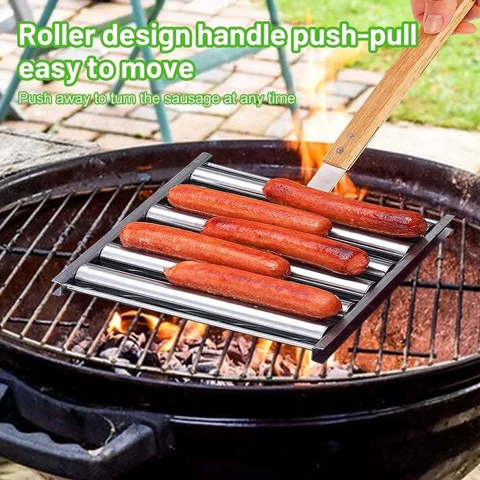 Hot Sale 49% Off –Hotdog Roller Stainless Steel Sausage Roll Rack