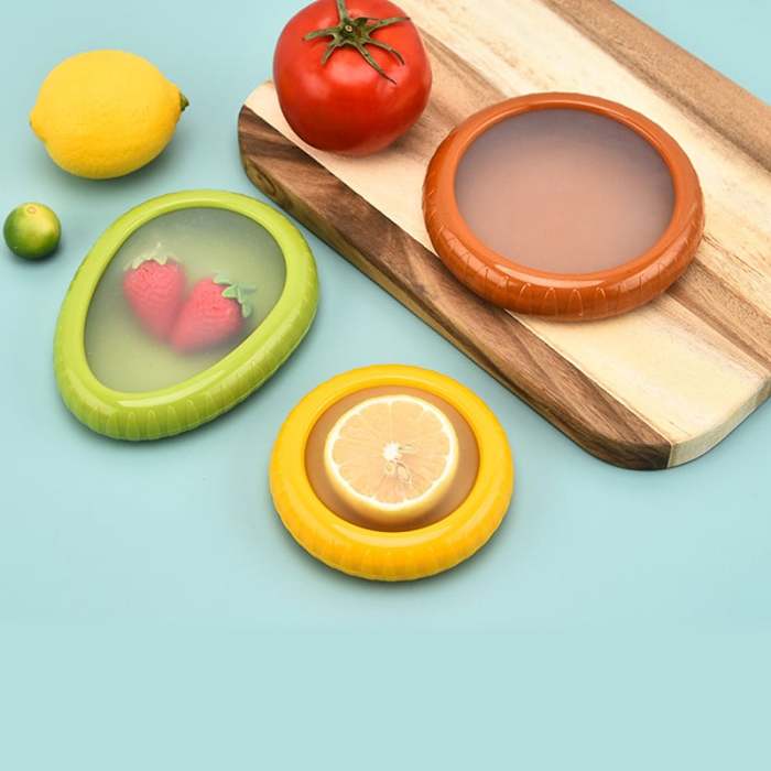 Fruit And Vegetable Anti-Oxidation Silicone Storage Box