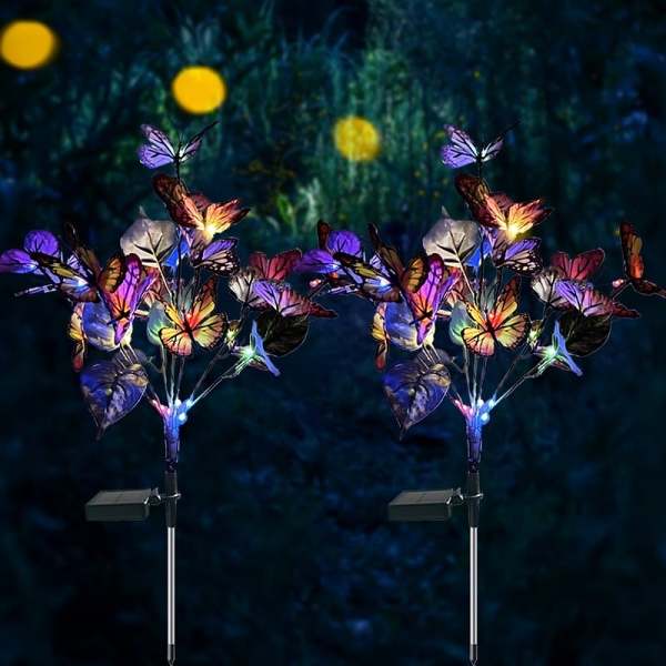 (SUMMER HOT SALE)Solar Outdoor Butterfly Lights