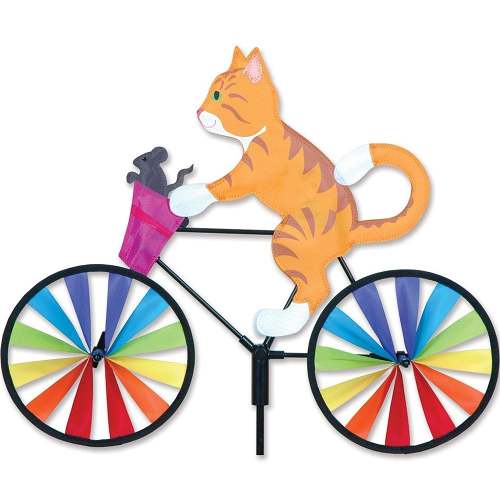 CAT BICYCLE WIND SPINNER