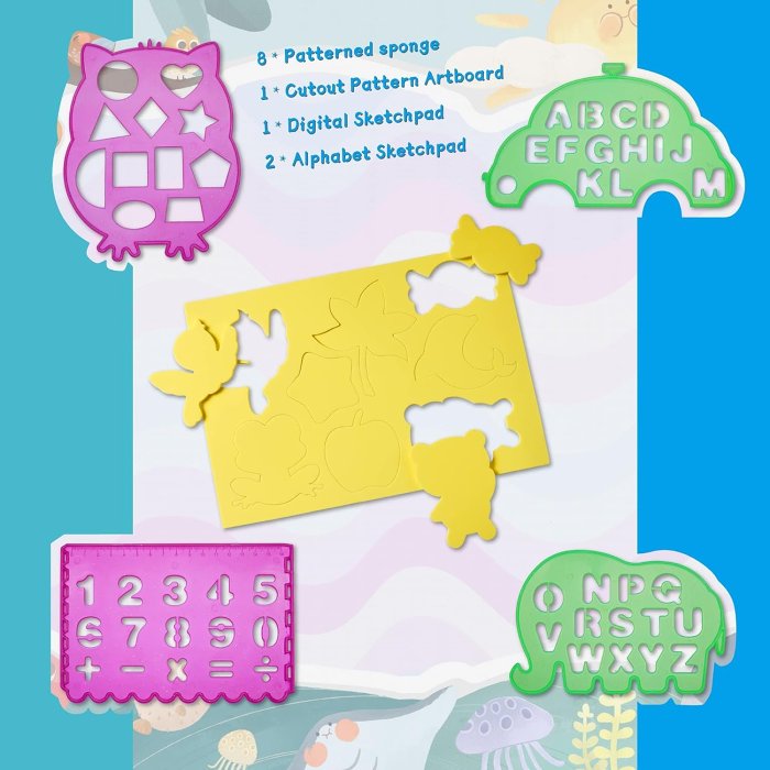 Water Doodle Mat - Mess Free Learning Toy Mat