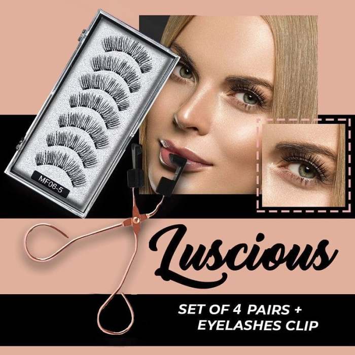 REUSABLE  MAGNETIC EYELASH KIT