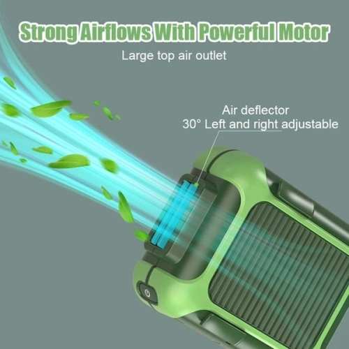 Summer Hot Sale Portable Cooling Fan 4000mAH 16Hours Working Time