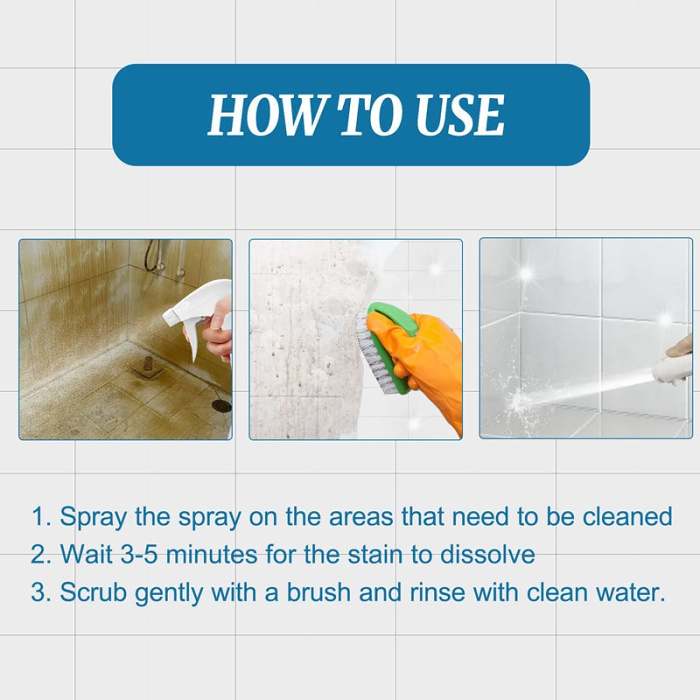 LAST DAY SALE-49% OFFTile Grout Cleaner Sprayer