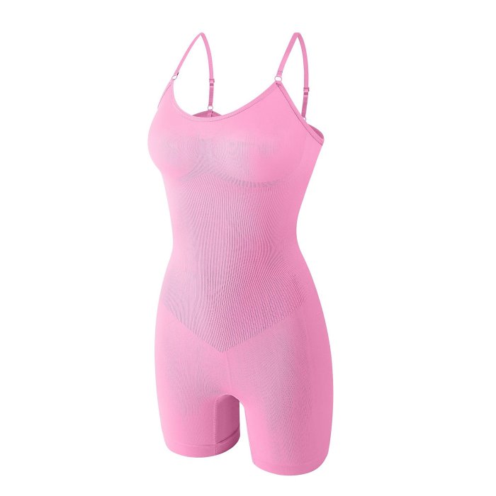 Smoothing Seamless Full Bodysuit(Open crotch design)