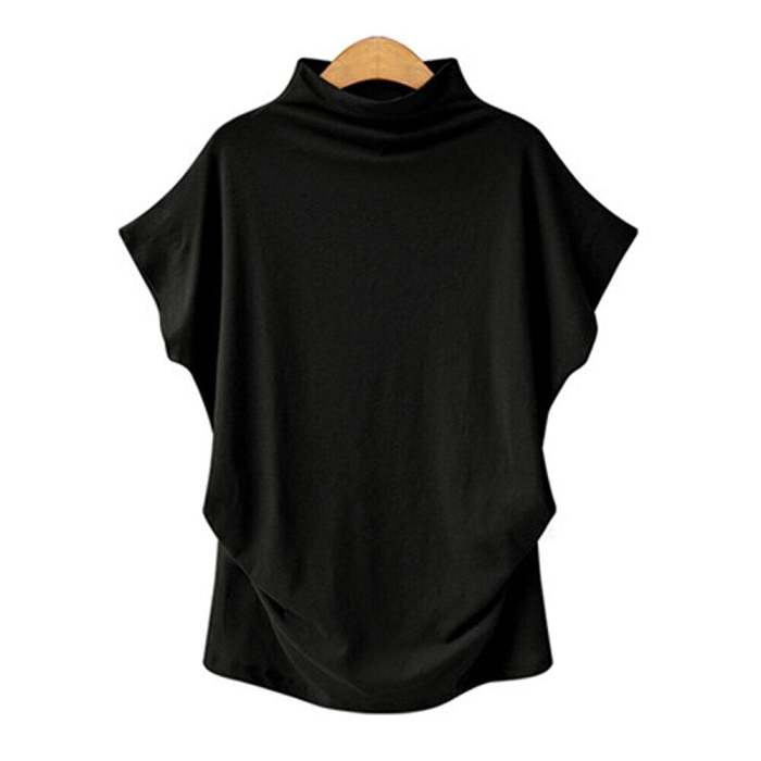Women's Casual Loose Turtleneck Top
