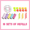 10 Sets Of Refills