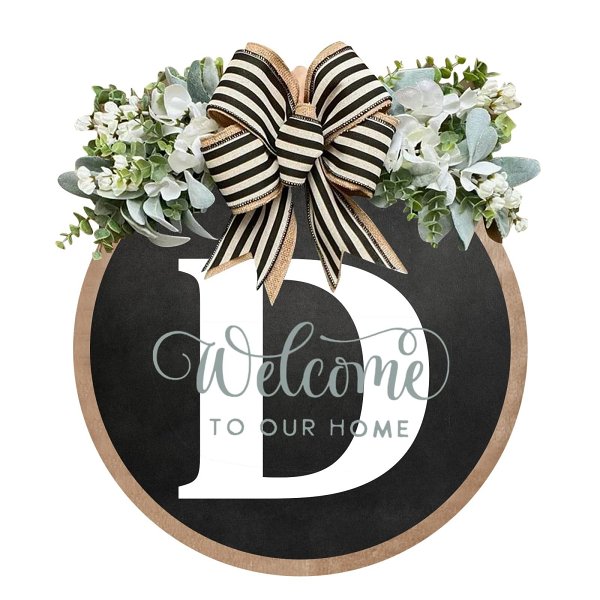 Welcome Front Door Wreath