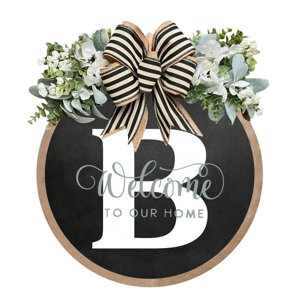 Welcome Front Door Wreath