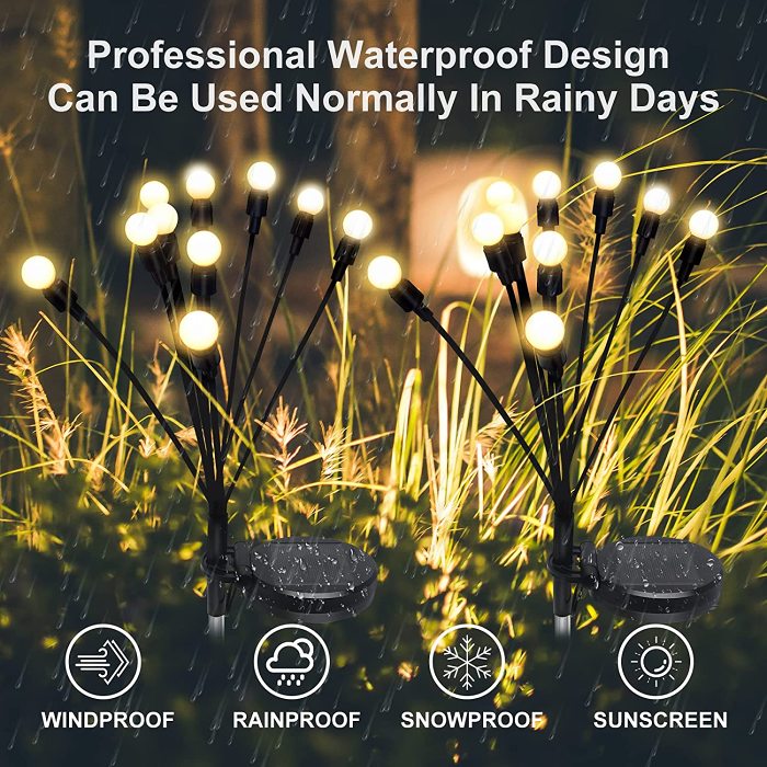 Hot Sale-49% OffSolar Powered Firefly Garden Light