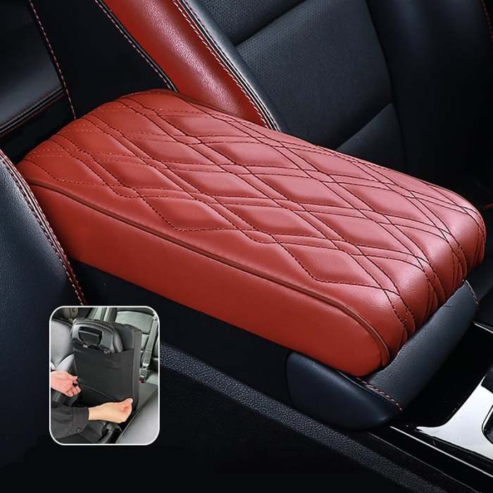 Memory Cotton Car Armrest Box Pad