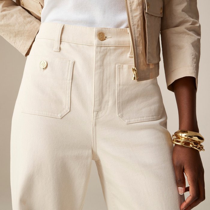 Last Day Promotion 49% OFF - Tummy Control Sailor Wide Leg Trouser