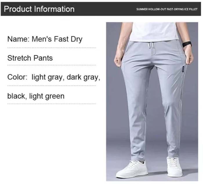 Stretch Pants – Unisex Fast Dry Stretch Pants