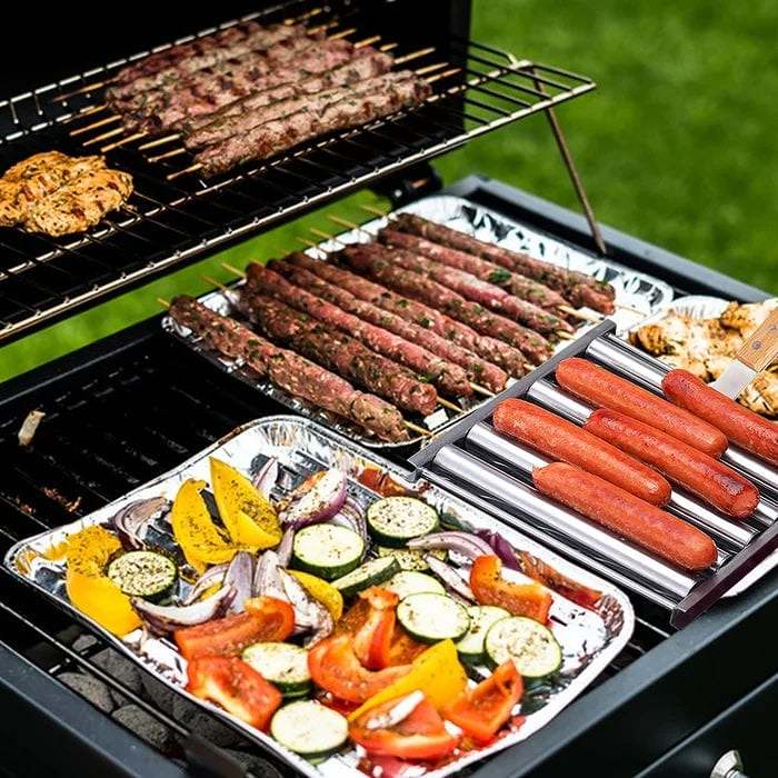 Hot Sale 49% Off –Hotdog Roller Stainless Steel Sausage Roll Rack