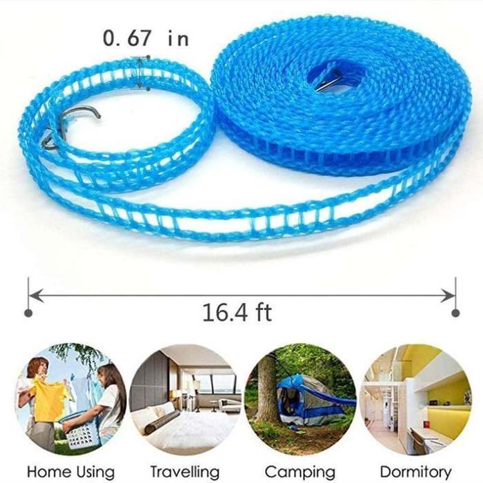 Easy hang clothesline