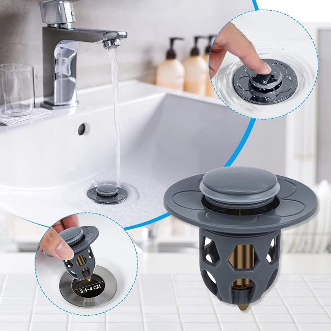 Buy 1 Get 1 FreeUniversal Washbasin Water Head Leak-proof Plug