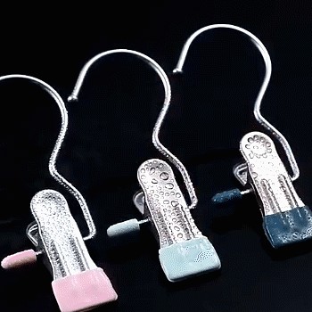(2024 New Arrival  40% OFF )Anti-Rust Clip-Space Saving Clothespin Hook