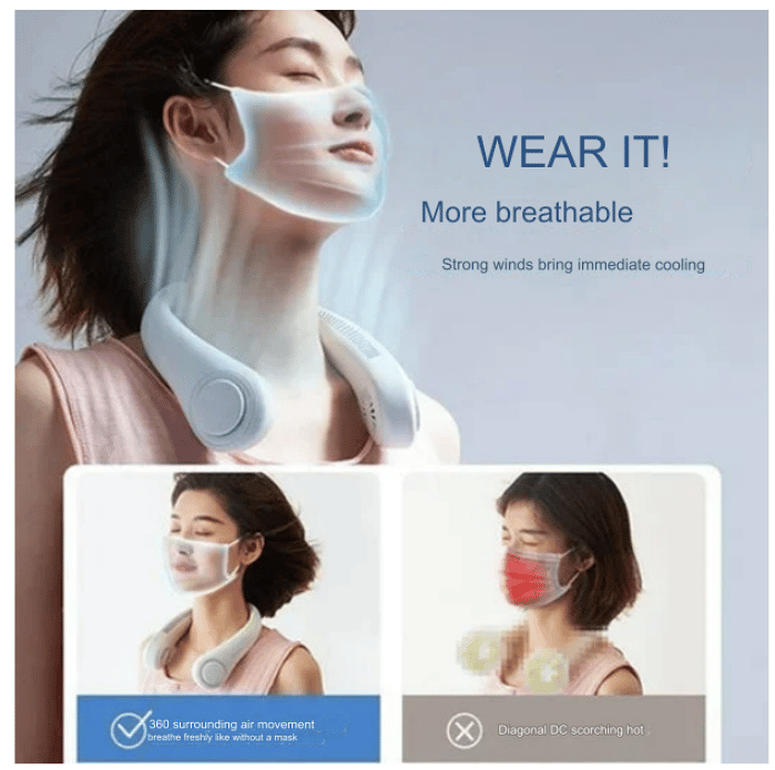 New Portable Neck Fan