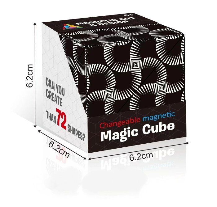 Changeable Magnetic Magic Cube