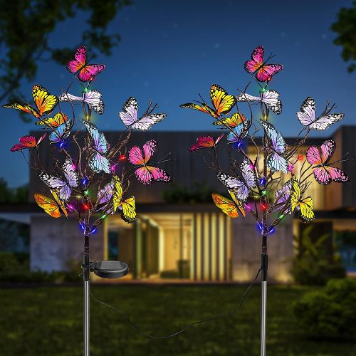 LAST DAY 49% OffSolar Outdoor Butterfly Lights