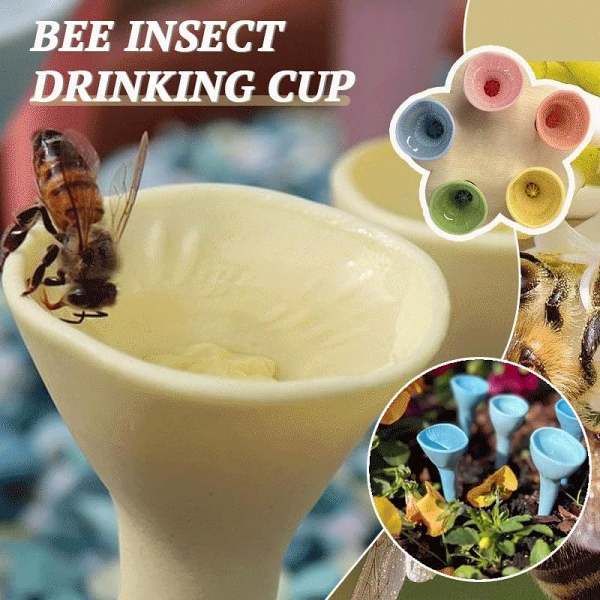 Bee Insect Drinking Cup - A SET (5PCS)