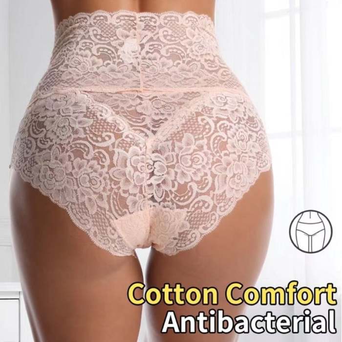 5 Pcs Set Only 14.99- Sexy High Waist Pretty Lace Panties