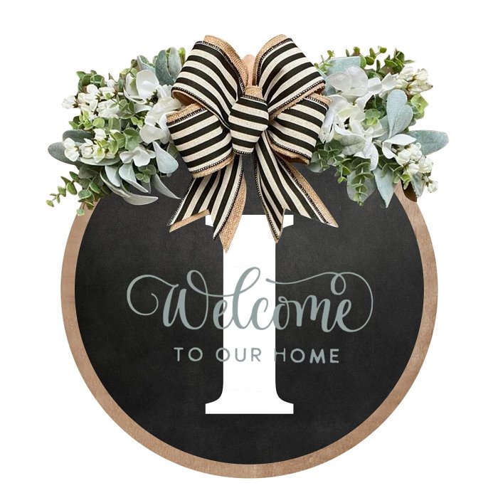 Welcome Front Door Wreath