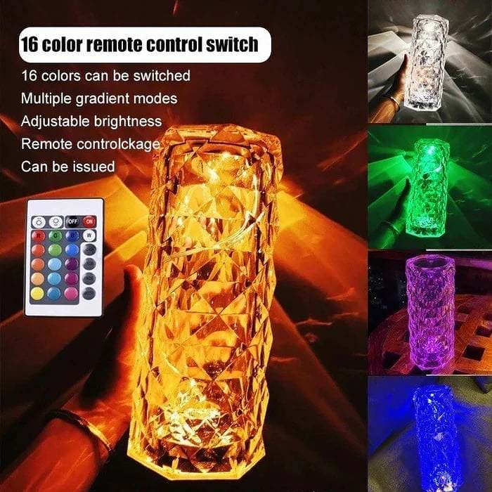 LAST DAY 48% OFF-PRISM ROSE TOUCH LAMPBuy 2 Free Shipping